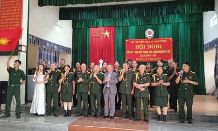 Hội CCB xã Nga Phượng tổng kết phong trào Cựu chiến binh gương mẫu giai đoạn 2019-2024